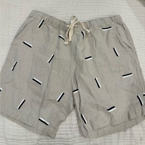 Alex Crane linen shorts XL